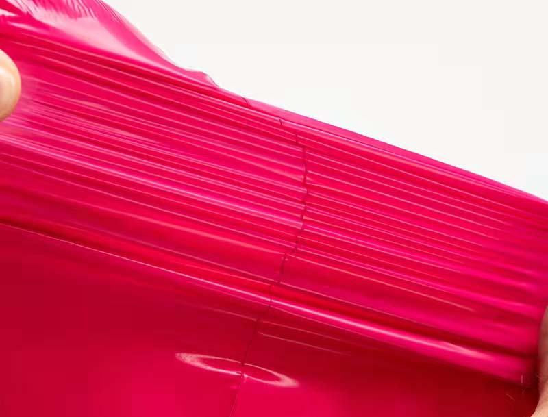 宁海玫红色快递袋-05